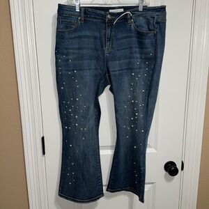 Lane Bryant Cropped Jeans